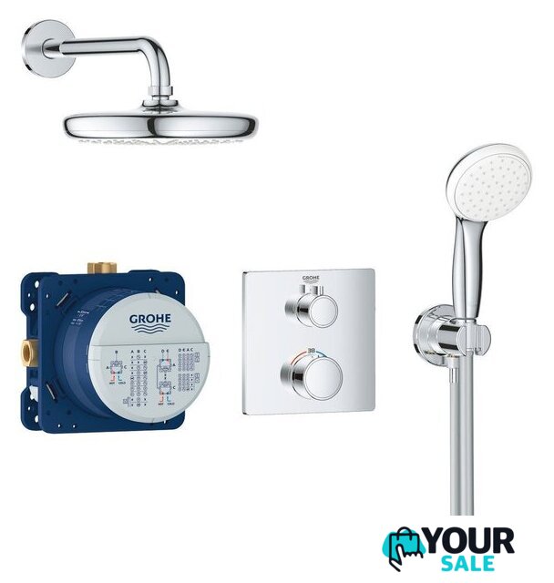 Душевая система  Grohe Grohtherm 34729000 - Изображение №2 — Интернет-магазин Your Sale