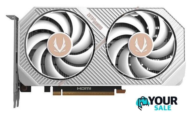 Видеокарта ZOTAC Gaming GeForce RTX 5050 Twin Edge OC White Edition ZT-B50500Q-10M - Изображение №1 — Интернет-магазин Your Sale