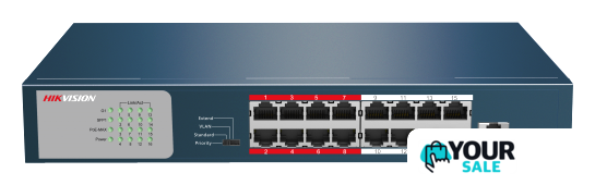 Неуправляемый коммутатор Hikvision DS-3E0318P-E/M - Изображение №1 — Интернет-магазин Your Sale