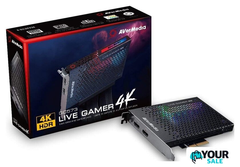 Карта видеозахвата AverMedia Live Gamer 4K GC573 - Изображение №5 — Интернет-магазин Your Sale
