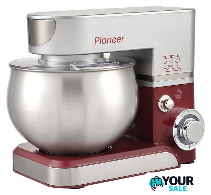 Планетарный миксер Pioneer MX322 Wine Maroon - Изображение №1 — Интернет-магазин Your Sale