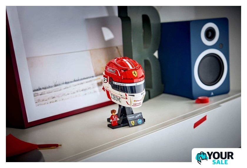 Конструктор LEGO Editions 43014 Шлем Шарля Леклера команды Scuderia Ferrari HP - Изображение №12 — Интернет-магазин Your Sale