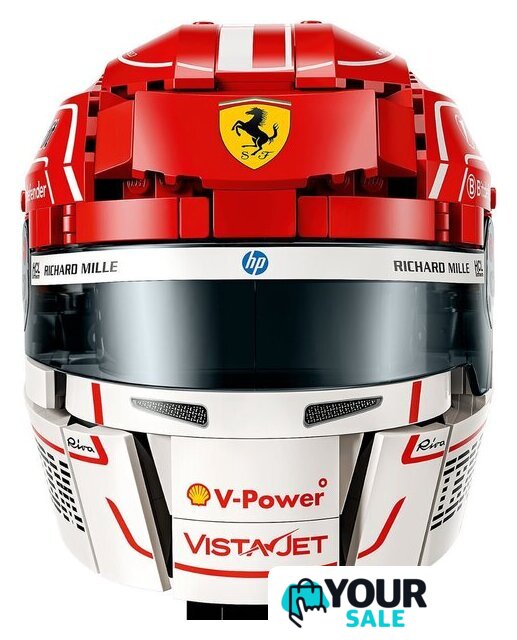 Конструктор LEGO Editions 43014 Шлем Шарля Леклера команды Scuderia Ferrari HP - Изображение №3 — Интернет-магазин Your Sale