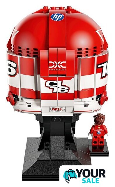 Конструктор LEGO Editions 43014 Шлем Шарля Леклера команды Scuderia Ferrari HP - Изображение №6 — Интернет-магазин Your Sale