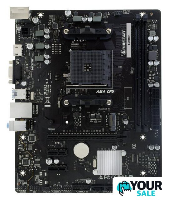 Материнская плата BIOSTAR A520MHP Ver. 6.0 - Изображение №1 — Интернет-магазин Your Sale