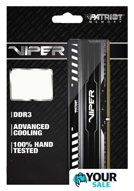 Оперативная память Patriot Viper 3 Black Mamba 2x8GB KIT DDR3 PC3-12800 (PV316G160C0K) - Изображение №6 — Интернет-магазин Your Sale