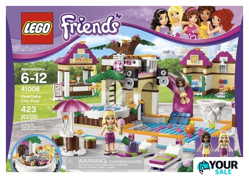 Конструктор LEGO 41008 Heartlake City Pool - Изображение №2 — Интернет-магазин Your Sale