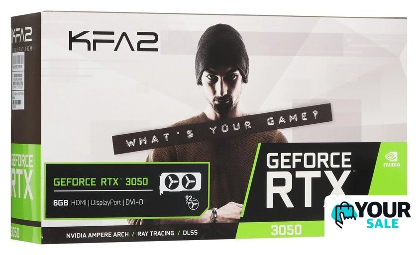 Видеокарта KFA2 GeForce RTX 3050 X 6GB 35NRLDHP9ODK - Изображение №7 — Интернет-магазин Your Sale