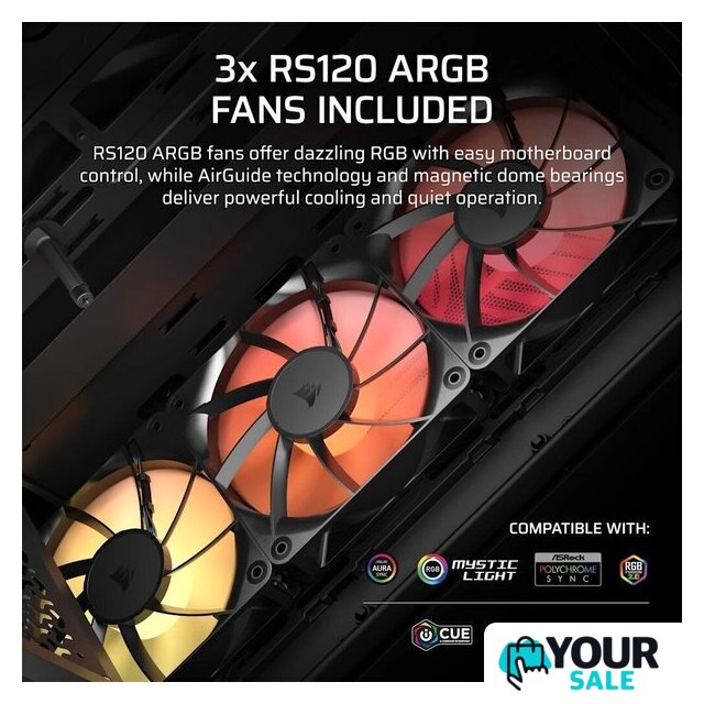 Корпус Corsair 3200D RS ARGB CC-9011344-WW - Изображение №5 — Интернет-магазин Your Sale