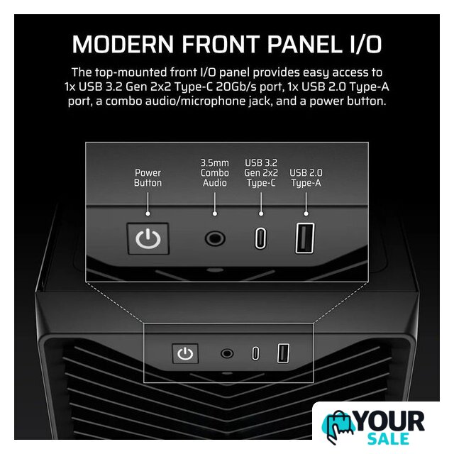Корпус Corsair 3200D RS ARGB CC-9011344-WW - Изображение №8 — Интернет-магазин Your Sale