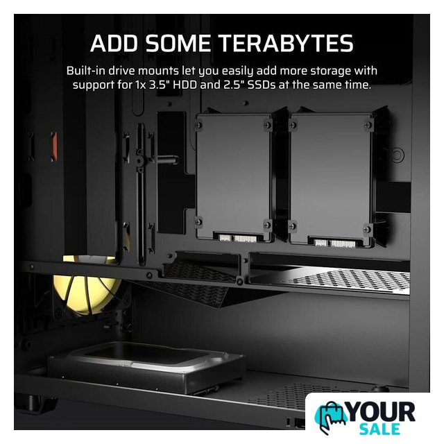 Корпус Corsair 3200D RS ARGB CC-9011344-WW - Изображение №7 — Интернет-магазин Your Sale