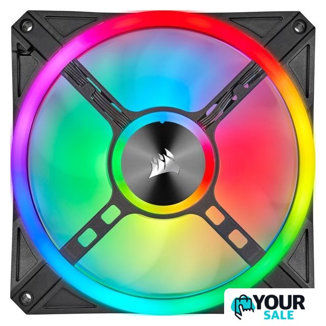 Комплект вентиляторов для корпуса Corsair iCUE QL140 RGB Dual Pack CO-9050100-WW - Изображение №6 — Интернет-магазин Your Sale
