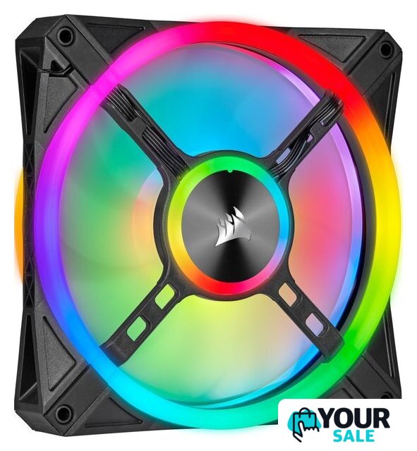 Комплект вентиляторов для корпуса Corsair iCUE QL140 RGB Dual Pack CO-9050100-WW - Изображение №10 — Интернет-магазин Your Sale