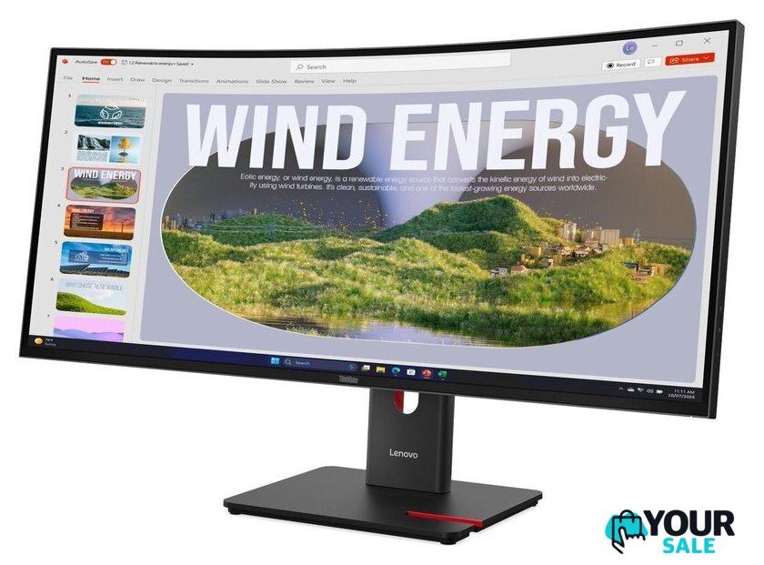 Монитор Lenovo ThinkVision T34WD-40 64AEGAT1UK - Изображение №3 — Интернет-магазин Your Sale
