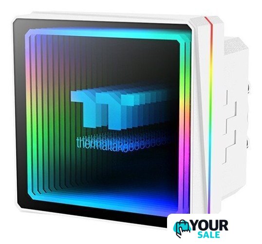 Система жидкостного охлаждения для процессора Thermaltake TH360 V3 ARGB Sync Snow Edition CL-W468-PL12SW-A - Изображение №2 — Интернет-магазин Your Sale