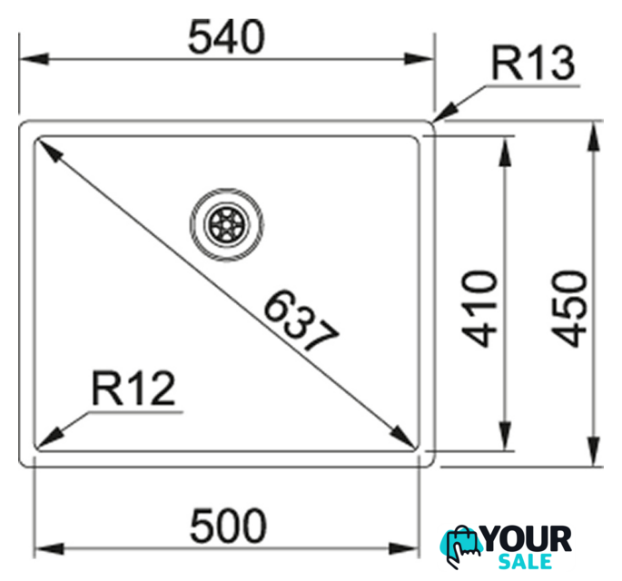 Кухонная мойка Franke Box BXX 210/110-50 127.0453.656 - Изображение №2 — Интернет-магазин Your Sale