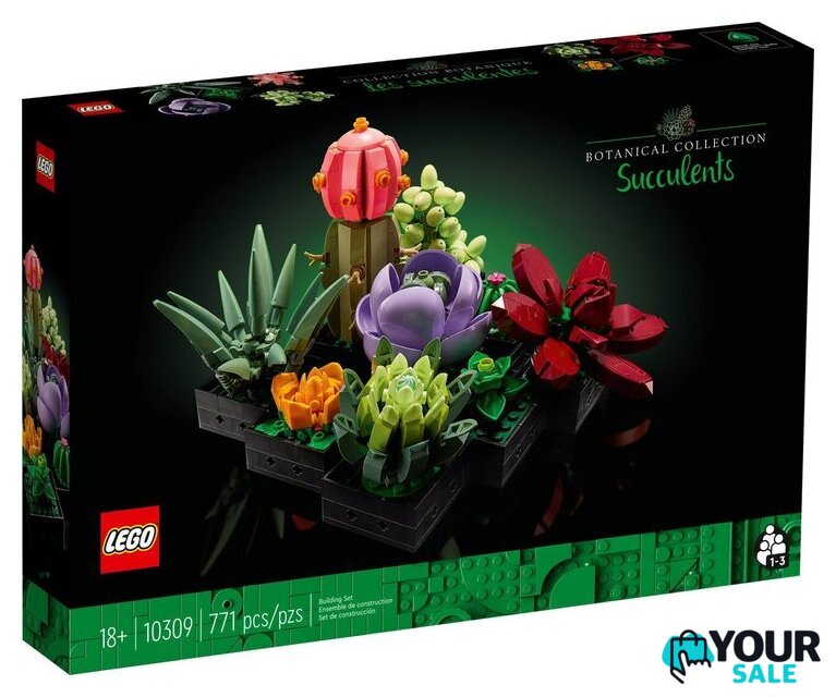 Конструктор LEGO Creator Expert 10309 Суккуленты - Изображение №1 — Интернет-магазин Your Sale