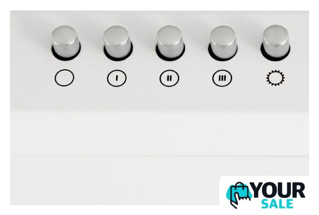 Кухонная вытяжка Krona JESSICA slim 600 white push button - Изображение №7 — Интернет-магазин Your Sale