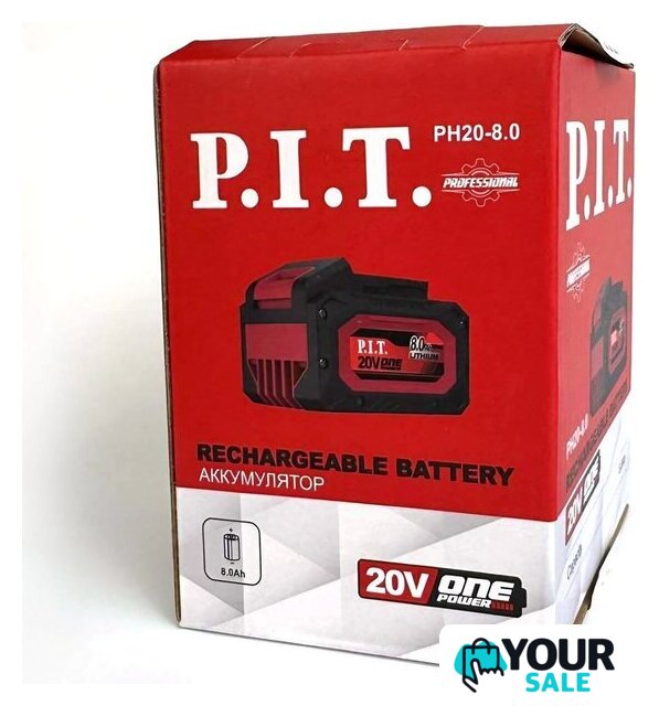 Аккумулятор P.I.T. PH20-8.0 (20В/6 Ач) - Изображение №3 — Интернет-магазин Your Sale