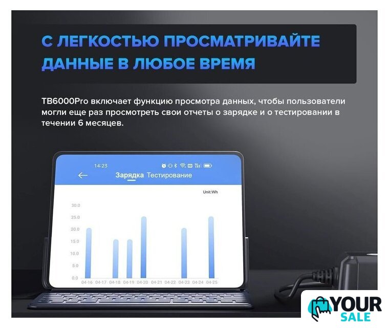 Зарядное устройство Topdon TB6000Pro - Изображение №12 — Интернет-магазин Your Sale