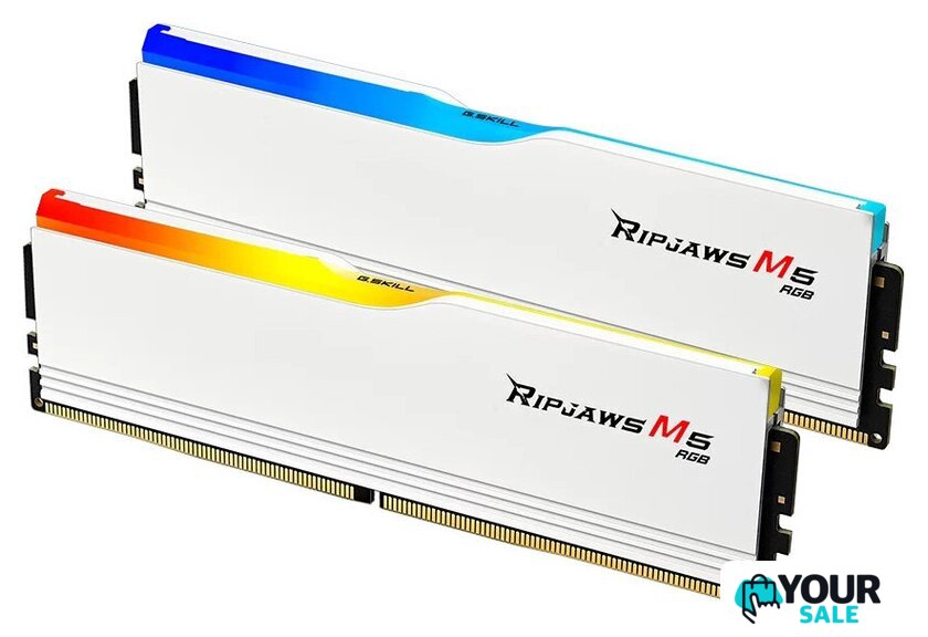 Оперативная память G.Skill Ripjaws M5 RGB 2x16ГБ DDR5 6400 МГц F5-6400J3239G16GX2-RM5RW - Изображение №2 — Интернет-магазин Your Sale