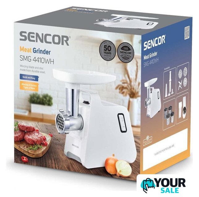 Мясорубка Sencor SMG 4410WH - Изображение №12 — Интернет-магазин Your Sale