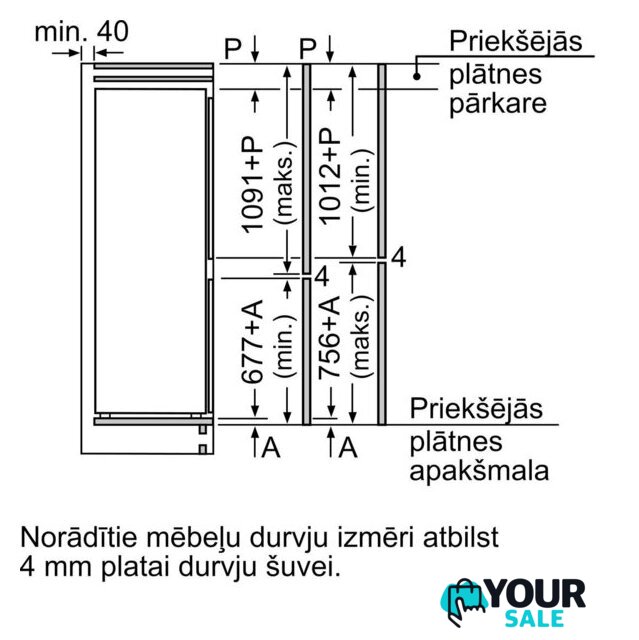 Холодильник Bosch Serie 2 KIV86NSE0 - Изображение №14 — Интернет-магазин Your Sale