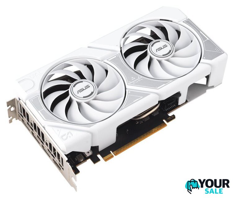 Видеокарта ASUS Dual GeForce RTX 5060 8GB GDDR7 White OC Edition DUAL-RTX5060-O8G-WHITE - Изображение №4 — Интернет-магазин Your Sale
