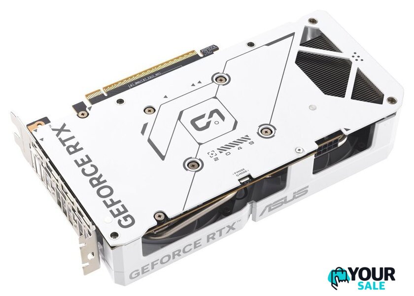 Видеокарта ASUS Dual GeForce RTX 5060 8GB GDDR7 White OC Edition DUAL-RTX5060-O8G-WHITE - Изображение №8 — Интернет-магазин Your Sale
