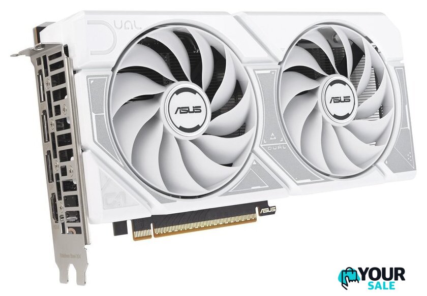 Видеокарта ASUS Dual GeForce RTX 5060 8GB GDDR7 White OC Edition DUAL-RTX5060-O8G-WHITE - Изображение №3 — Интернет-магазин Your Sale