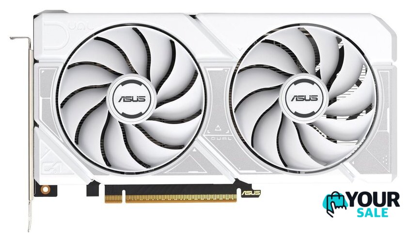 Видеокарта ASUS Dual GeForce RTX 5060 8GB GDDR7 White OC Edition DUAL-RTX5060-O8G-WHITE - Изображение №2 — Интернет-магазин Your Sale