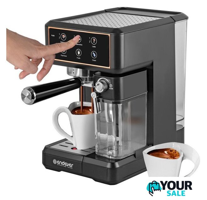 Рожковая кофеварка Endever Costa-1091 - Изображение №9 — Интернет-магазин Your Sale