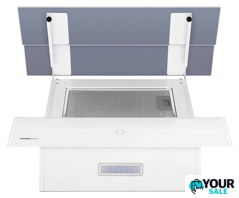 Кухонная вытяжка HOMSair Vertical 60 Glass (белый) - Изображение №4 — Интернет-магазин Your Sale