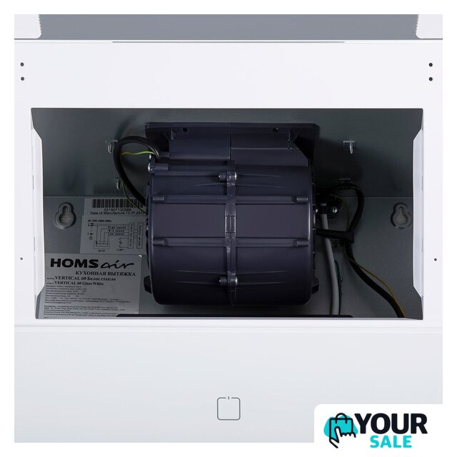 Кухонная вытяжка HOMSair Vertical 60 Glass (белый) - Изображение №14 — Интернет-магазин Your Sale