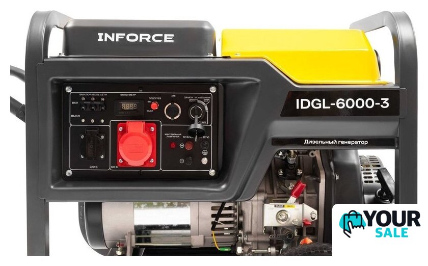 Дизельный генератор Inforce IDGL 6000-3 - Изображение №7 — Интернет-магазин Your Sale