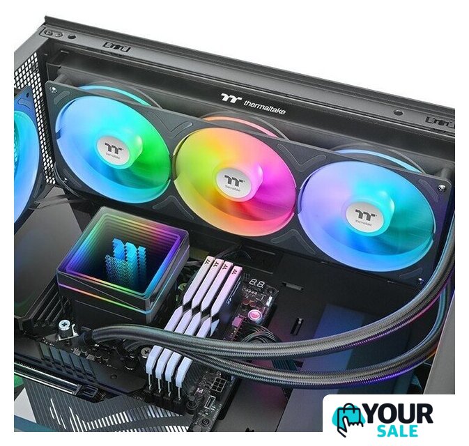 Система жидкостного охлаждения для процессора Thermaltake TH360 V3 ARGB Sync CL-W466-PL12SW-A - Изображение №5 — Интернет-магазин Your Sale
