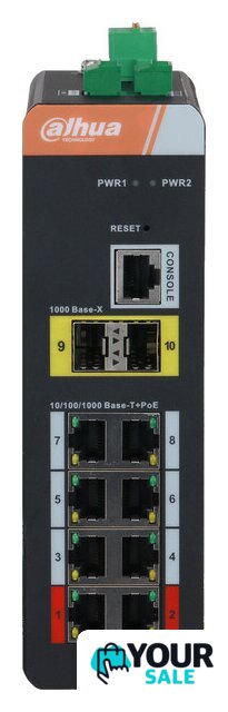 Управляемый коммутатор 2-го уровня Dahua IS4210-8GT-120 - Изображение №3 — Интернет-магазин Your Sale
