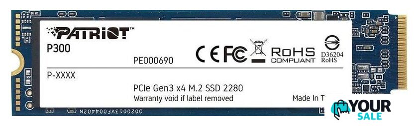 SSD Patriot P300 512GB P300P512GM28 - Изображение №1 — Интернет-магазин Your Sale