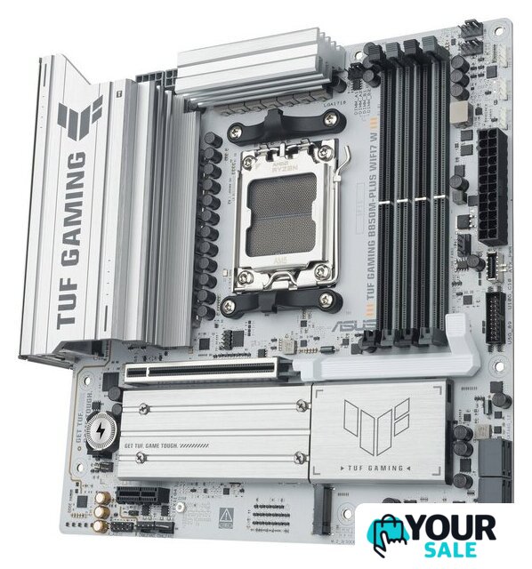 Материнская плата ASUS TUF Gaming B850M-Plus WiFi7 W - Изображение №2 — Интернет-магазин Your Sale