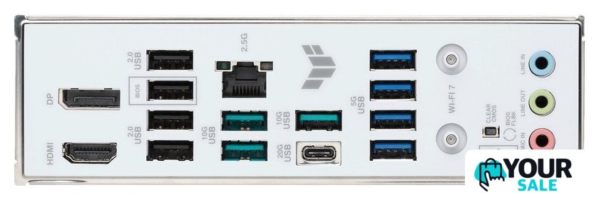 Материнская плата ASUS TUF Gaming B850M-Plus WiFi7 W - Изображение №5 — Интернет-магазин Your Sale