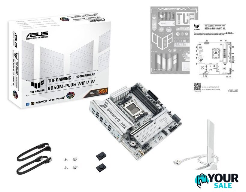 Материнская плата ASUS TUF Gaming B850M-Plus WiFi7 W - Изображение №7 — Интернет-магазин Your Sale