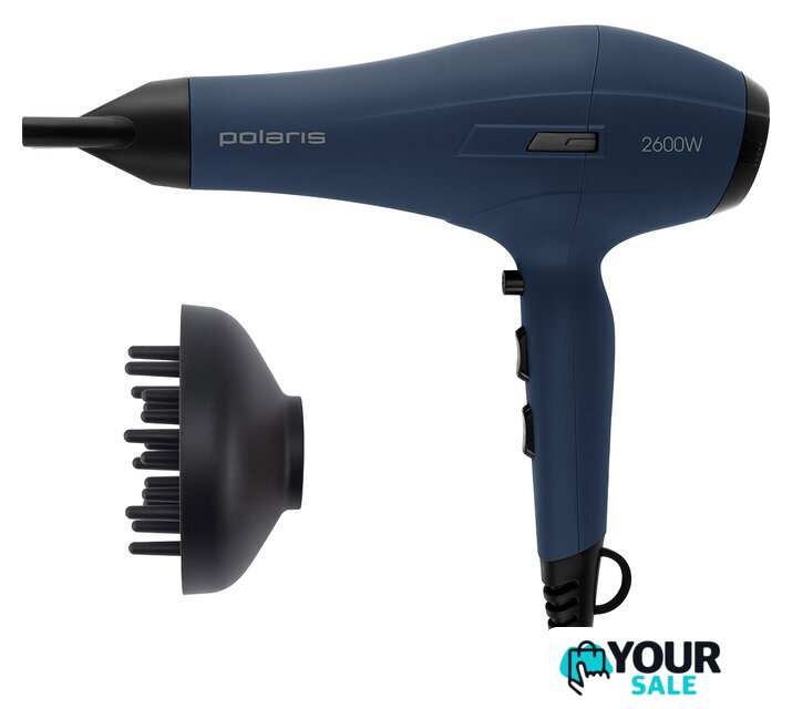 Фен Polaris PHD 2600ACi Salon Hair (синий) - Изображение №1 — Интернет-магазин Your Sale