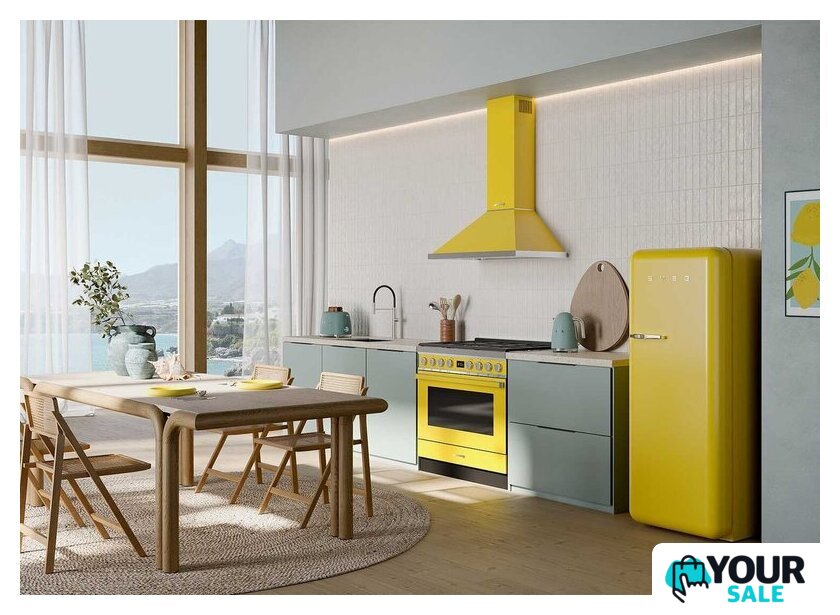 Однокамерный холодильник Smeg FAB28RYW6 - Изображение №3 — Интернет-магазин Your Sale