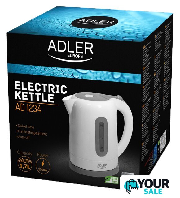 Электрический чайник Adler AD 1234 - Изображение №2 — Интернет-магазин Your Sale