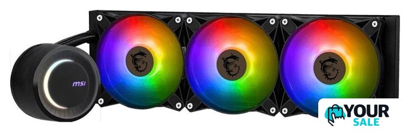 Система жидкостного охлаждения для процессора MSI MAG CoreLiquid E360 (черный) - Изображение №3 — Интернет-магазин Your Sale