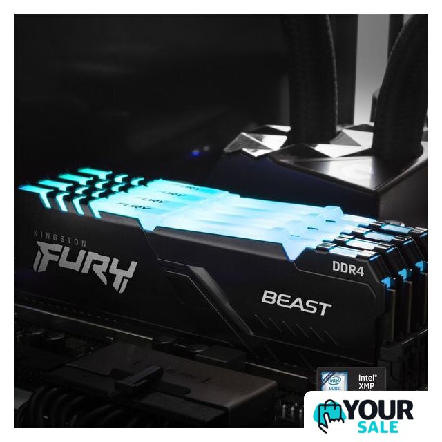 Оперативная память Kingston FURY Beast RGB 8ГБ DDR4 3200 МГц KF432C16BB2A/8 - Изображение №9 — Интернет-магазин Your Sale