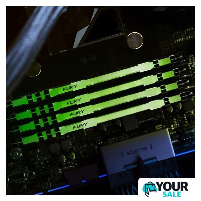 Оперативная память Kingston FURY Beast RGB 8ГБ DDR4 3200 МГц KF432C16BB2A/8 - Изображение №10 — Интернет-магазин Your Sale