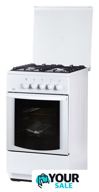 Кухонная плита Flama FG 24022 W - Изображение №1 — Интернет-магазин Your Sale