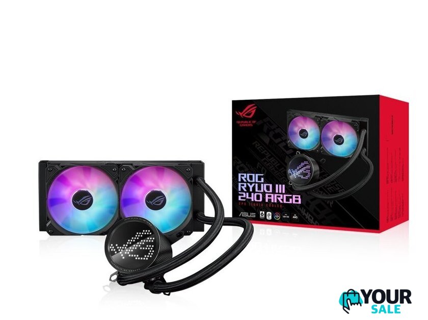 Система жидкостного охлаждения для процессора ASUS ROG Ryuo III 240 ARGB - Изображение №7 — Интернет-магазин Your Sale