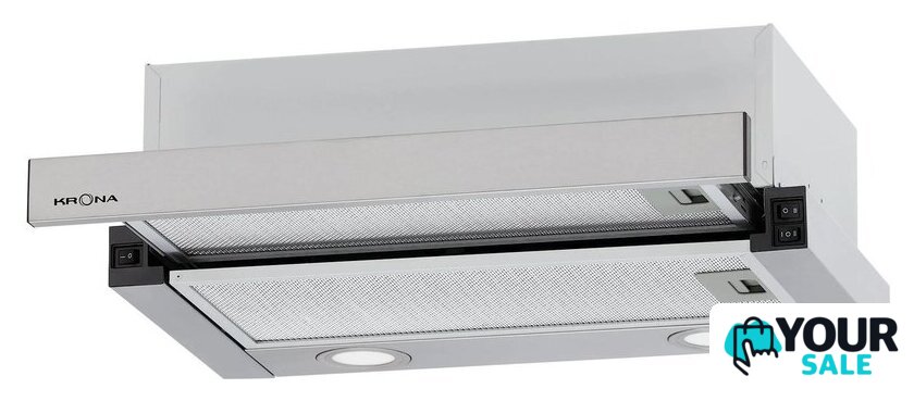 Кухонная вытяжка Krona Kamilla T 500 Inox (нержавеющая сталь) - Изображение №2 — Интернет-магазин Your Sale